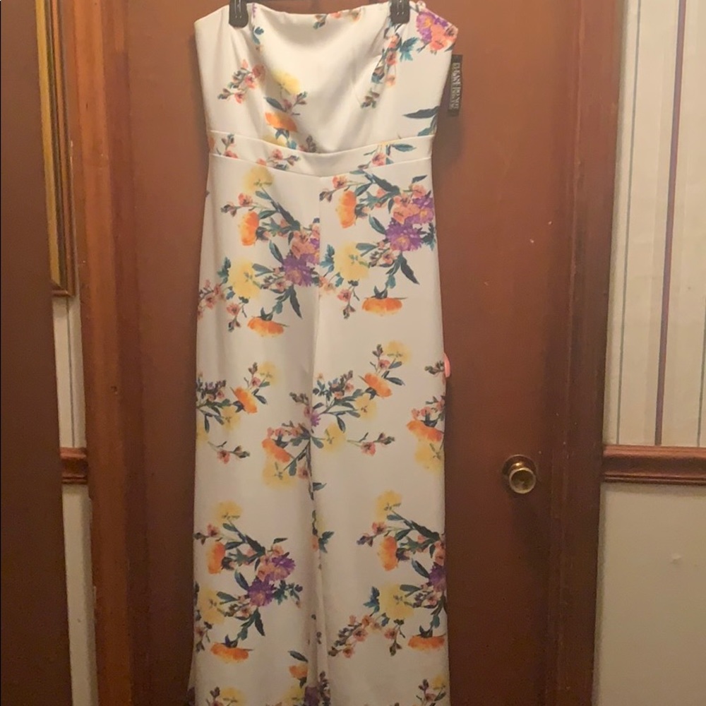 Floral jumpsuit
